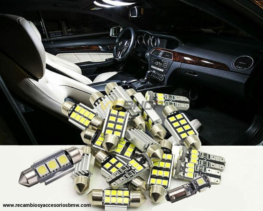 Kit Interior Bombillas Led Para Bmw Serie 6 E64N (09/2007 - 06/2010) Bombillas