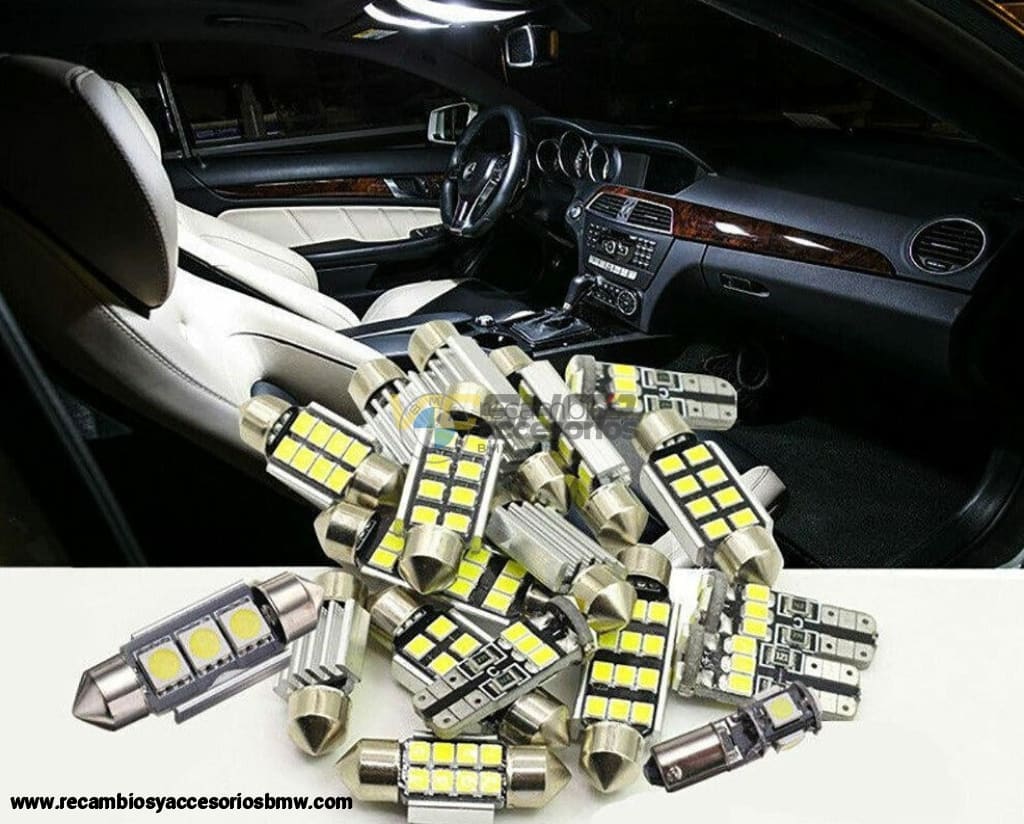 Kit Interior Bombillas Led Para Bmw Serie 1 E88 (12/2007 - 09/2013) Bombillas