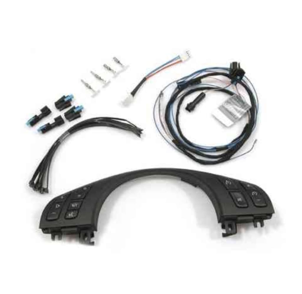 Kit Reequipamiento Botonera Multifunción Para Bmw E46 E39 Y E53. Original Completo Cableado