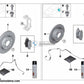 Kit Reparación Pastillas De Freno Serie 3 G20 G21 4 G22 G23 . Original Bmw Recambios