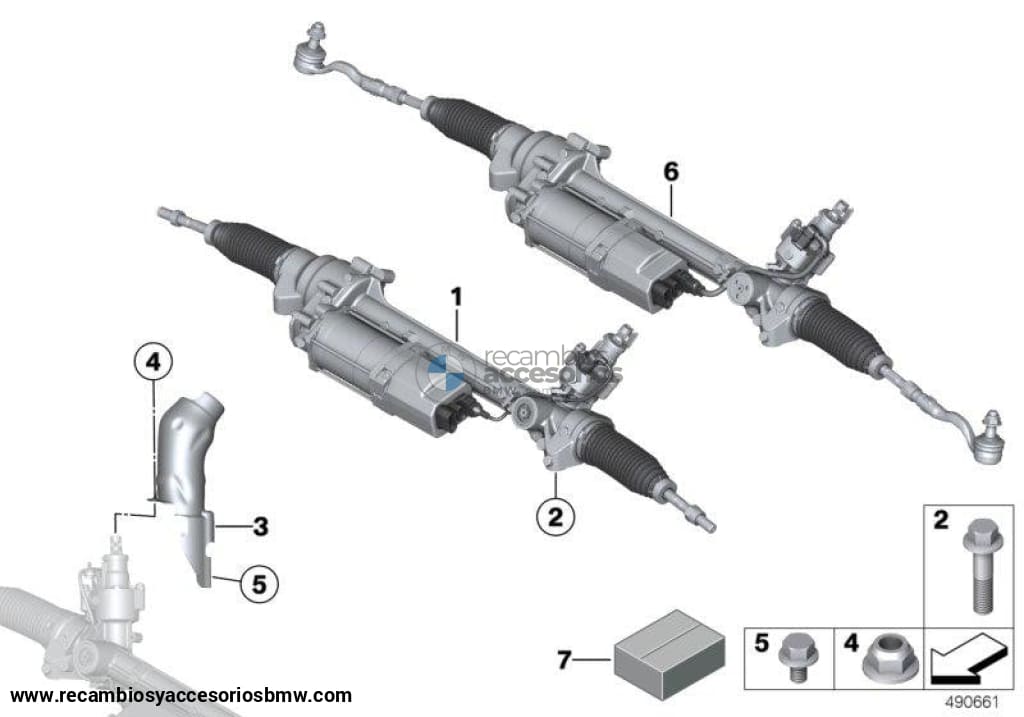 Kit Reparación Pieza Presión Eps Para Bmw F20 F21 F22 F23 F30 F31 F34 Gt F32 F33 F36 F48 F25 F26 .