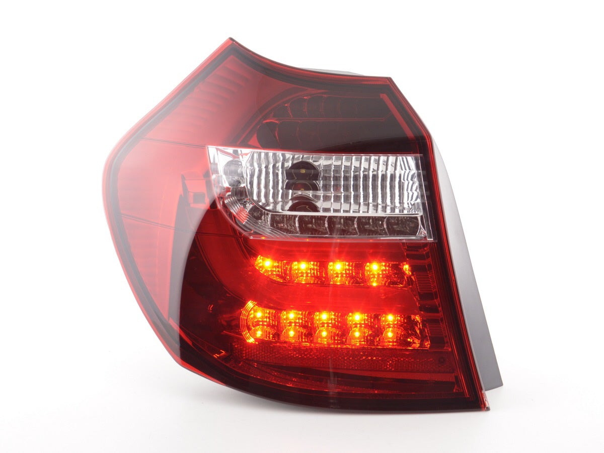 Juego De Luces Traseras Led Bmw Serie 1 E87 / E81 3/5 Puertas. 04-06 Claro Rojo Lights > Rear/tail