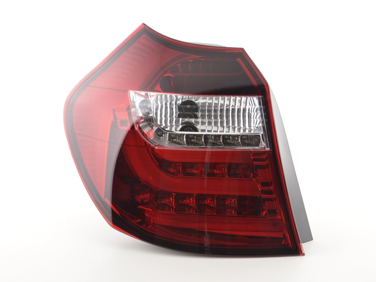 Pilotos traseros LED BMW Serie 1 E87 / E81 3/5 puertas 04-06 transparente / rojo