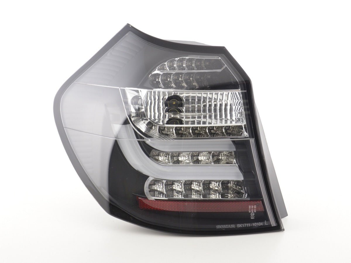 Pilotos traseros LED BMW Serie 1 E87 / E81 3/5 puertas 04-06 negro