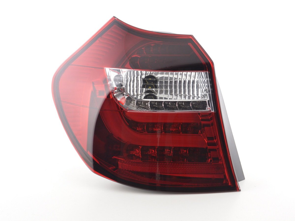 Juego De Pilotos Traseros Led Bmw Serie 1 E87 / E81 3/5 Puertas. 07-11 Claro Rojo Lights > Rear/tail