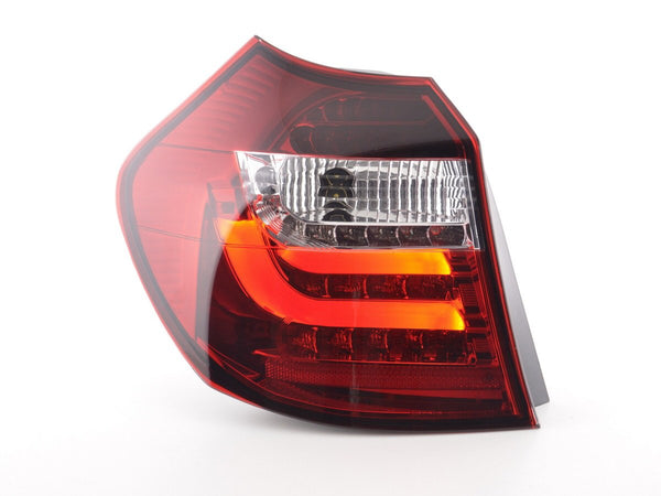 Juego De Pilotos Traseros Led Bmw Serie 1 E87 / E81 3/5 Puertas. 07-11 Claro Rojo Lights > Rear/tail