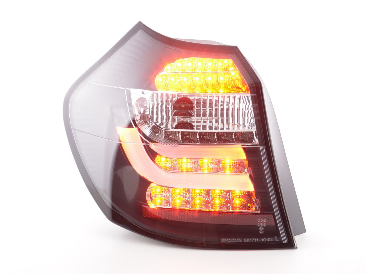 Pilotos traseros LED BMW Serie 1 E87 / E81 3/5 puertas 07-11 negro