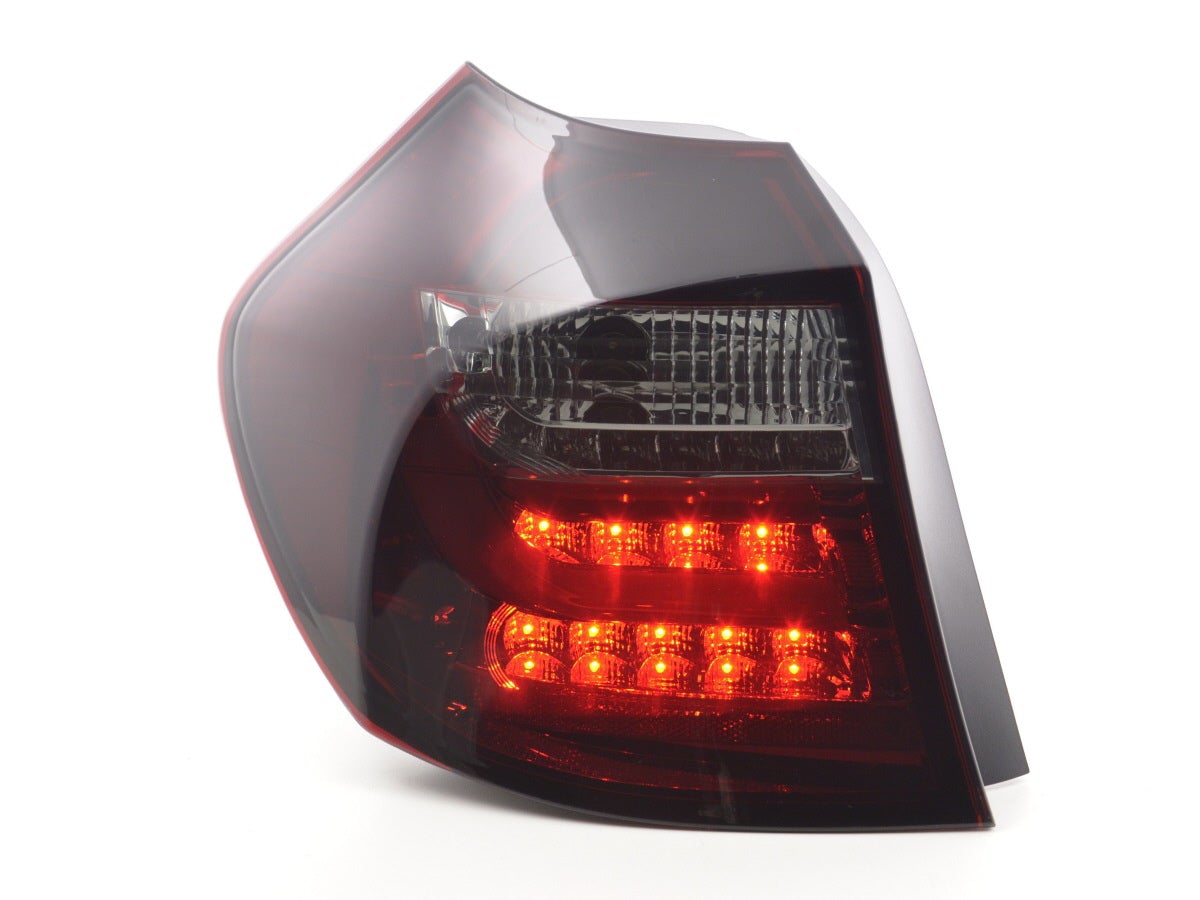 Juego De Luces Traseras Led Bmw Serie 1 E87 / E81 3/5 Puertas. 04-07 Rojo Negro Lights > Rear/tail