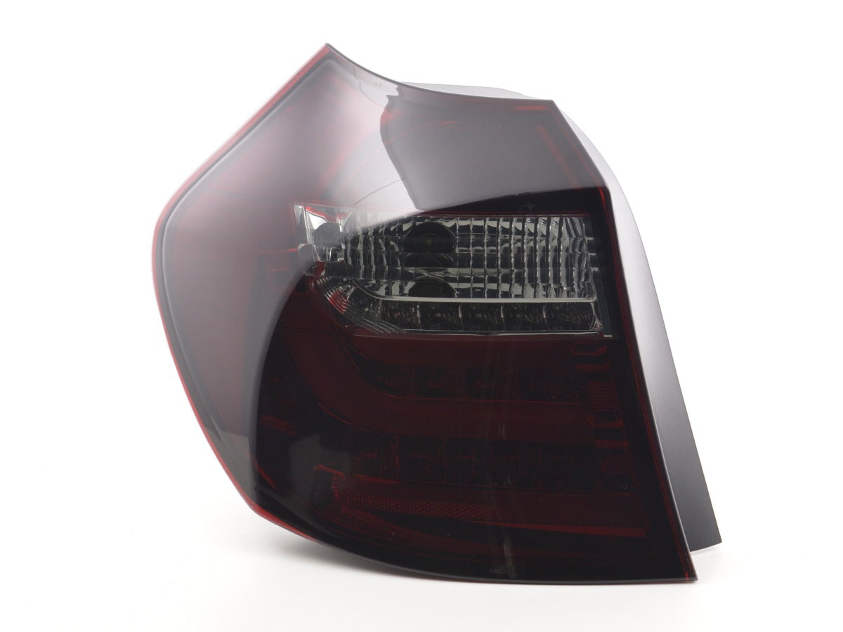 Pilotos traseros LED BMW Serie 1 E87 / E81 3/5 puertas 04-07 rojo / negro