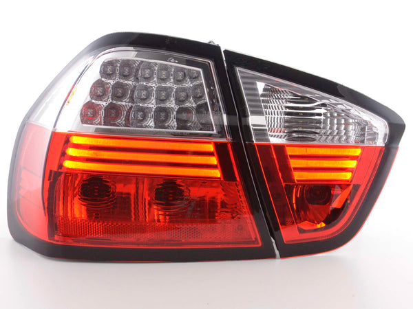 Pilotos traseros LED BMW Serie 3 Berlina E90 05-08 transparente/rojo