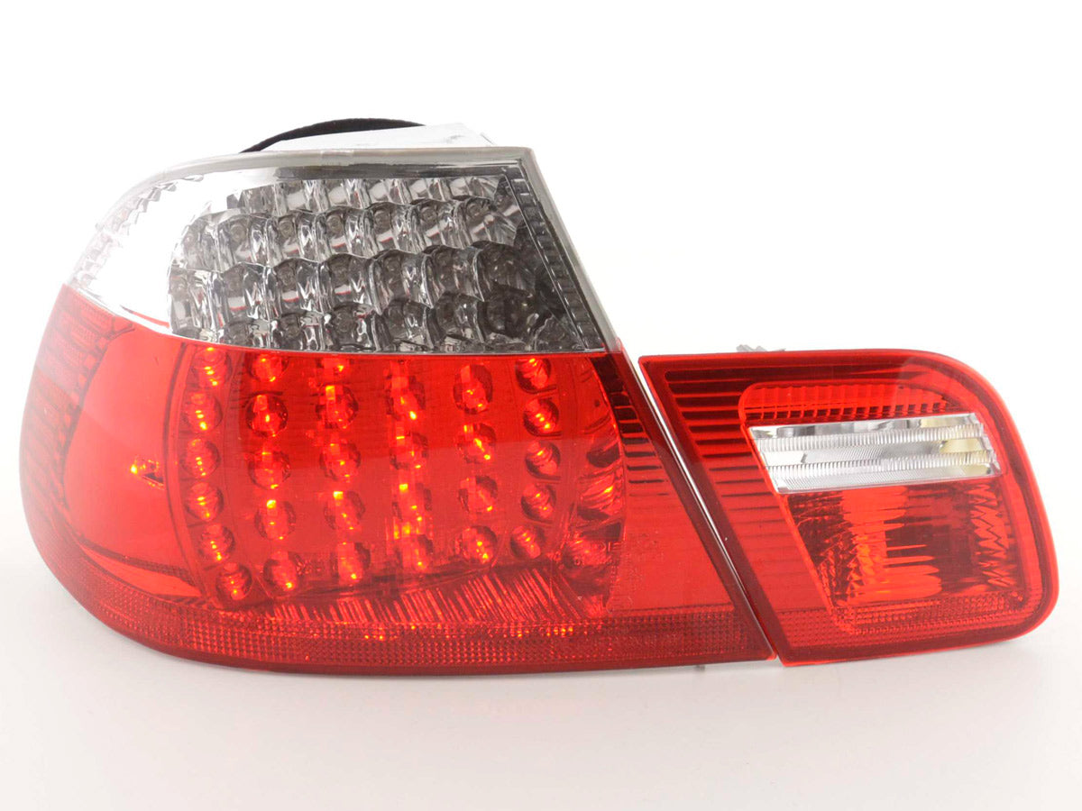 Pilotos Traseros Led Bmw Serie 3 Coupé Tipo E46 99-03 Transparente / Rojo Lights > Rear/tail Lights