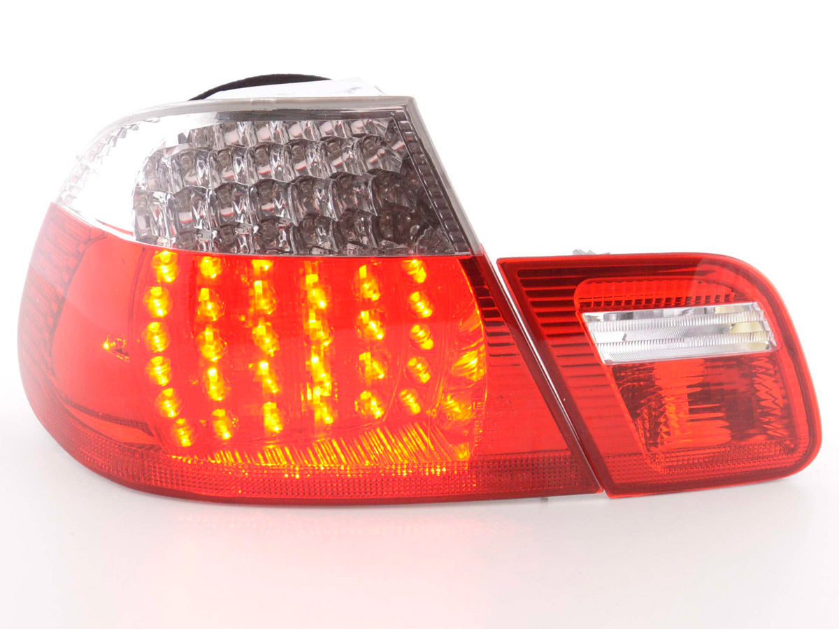 Pilotos Traseros Led Bmw Serie 3 Coupé Tipo E46 99-03 Transparente / Rojo Lights > Rear/tail Lights