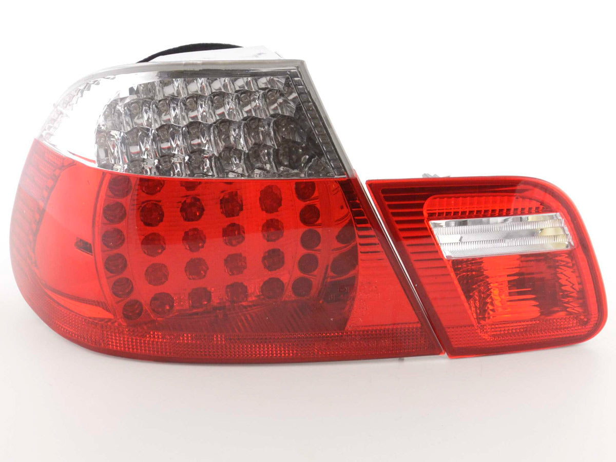 Pilotos Traseros Led Bmw Serie 3 Coupé Tipo E46 99-03 Transparente / Rojo Lights > Rear/tail Lights