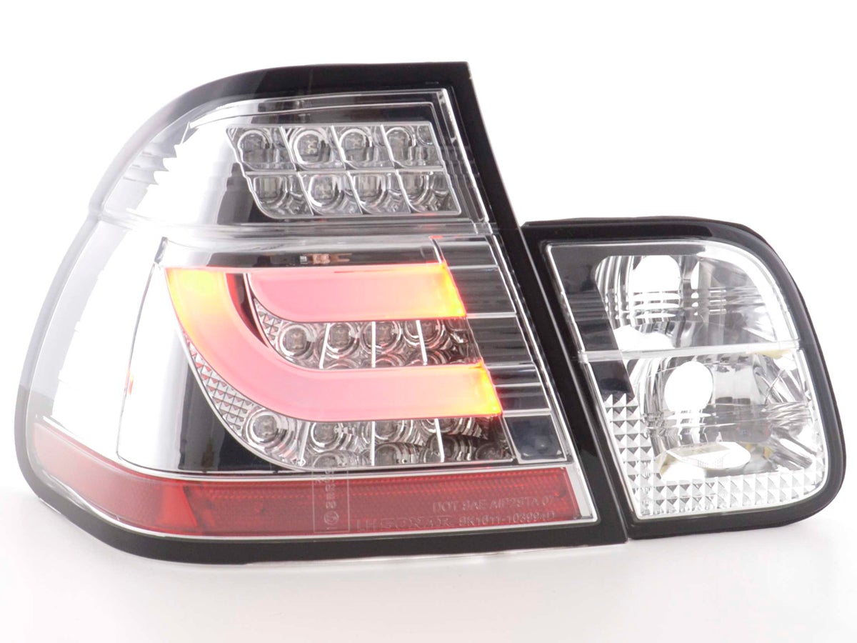 Pilotos Traseros Led Bmw 3Er E46 Limo 98-01 Cromo Lights > Rear/tail Lights