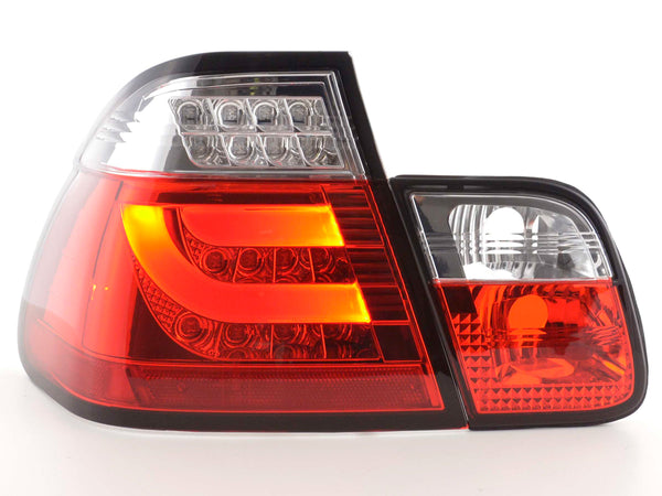 Pilotos traseros LED BMW Serie 3 E46 Berlina 98-01 rojo/transparente