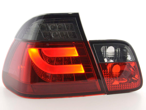 Pilotos traseros LED BMW Serie 3 E46 Berlina 98-01 rojo/negro