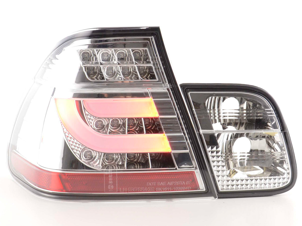 Pilotos Traseros Led Bmw Serie 3 E46 Berlina 02-05 Cromo Lights > Rear/tail Lights