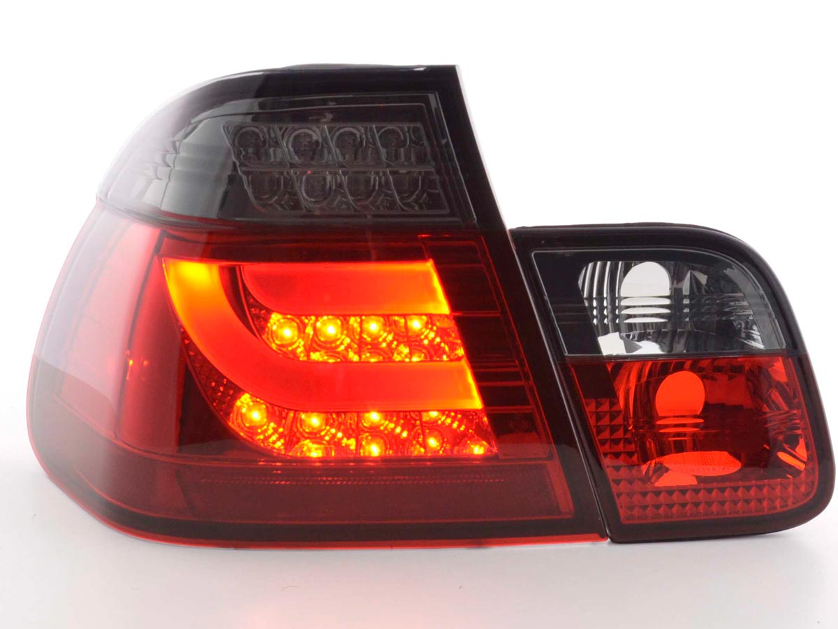 Pilotos traseros LED BMW Serie 3 E46 Berlina 02-05 rojo/negro