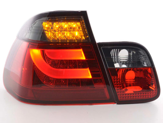 Pilotos traseros LED BMW Serie 3 E46 Berlina 02-05 rojo/negro