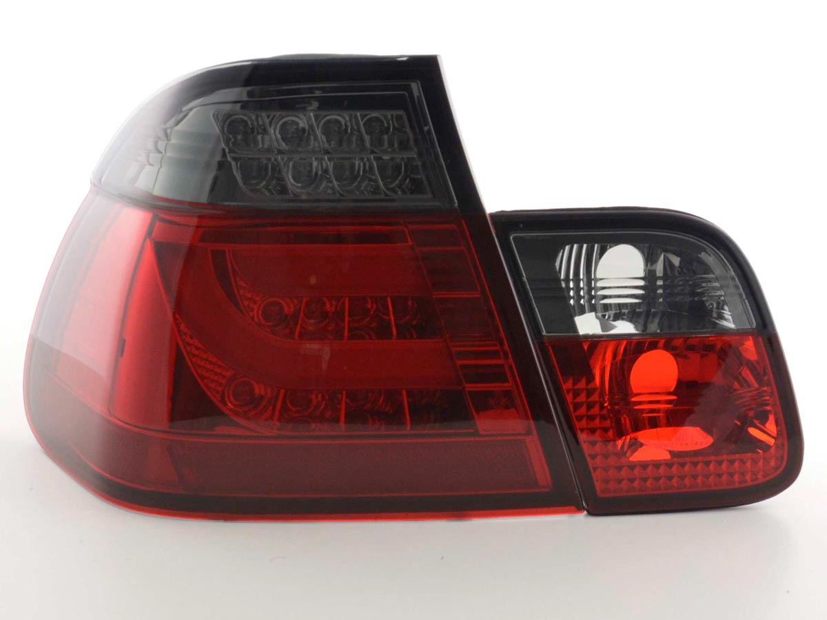 Pilotos traseros LED BMW Serie 3 E46 Berlina 02-05 rojo/negro