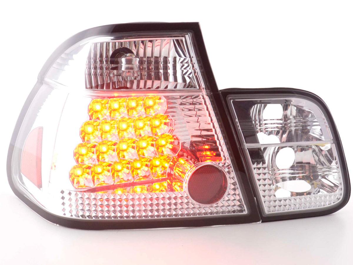 Pilotos Traseros Led Bmw Serie 3 Sedán Tipo E46 98-01 Cromo Lights > Rear/tail Lights