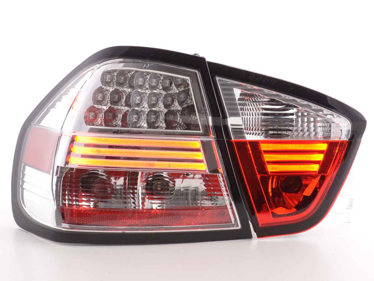 Juego De Luces Traseras Led Bmw 3-Series E90 Sedán 05-08 Cromo Lights > Rear/tail Lights