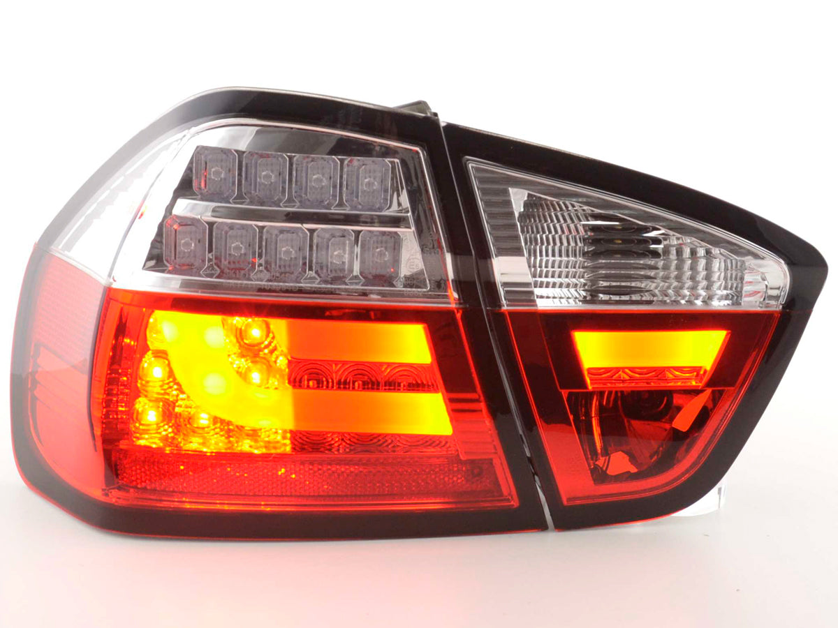 Pilotos traseros LED BMW Serie 3 E90 Berlina 05-08 rojo/transparente