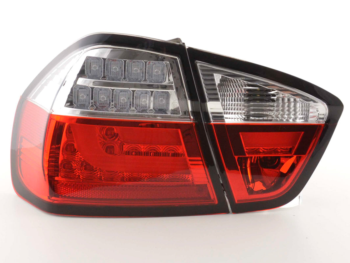 Pilotos traseros LED BMW Serie 3 E90 Berlina 05-08 rojo/transparente