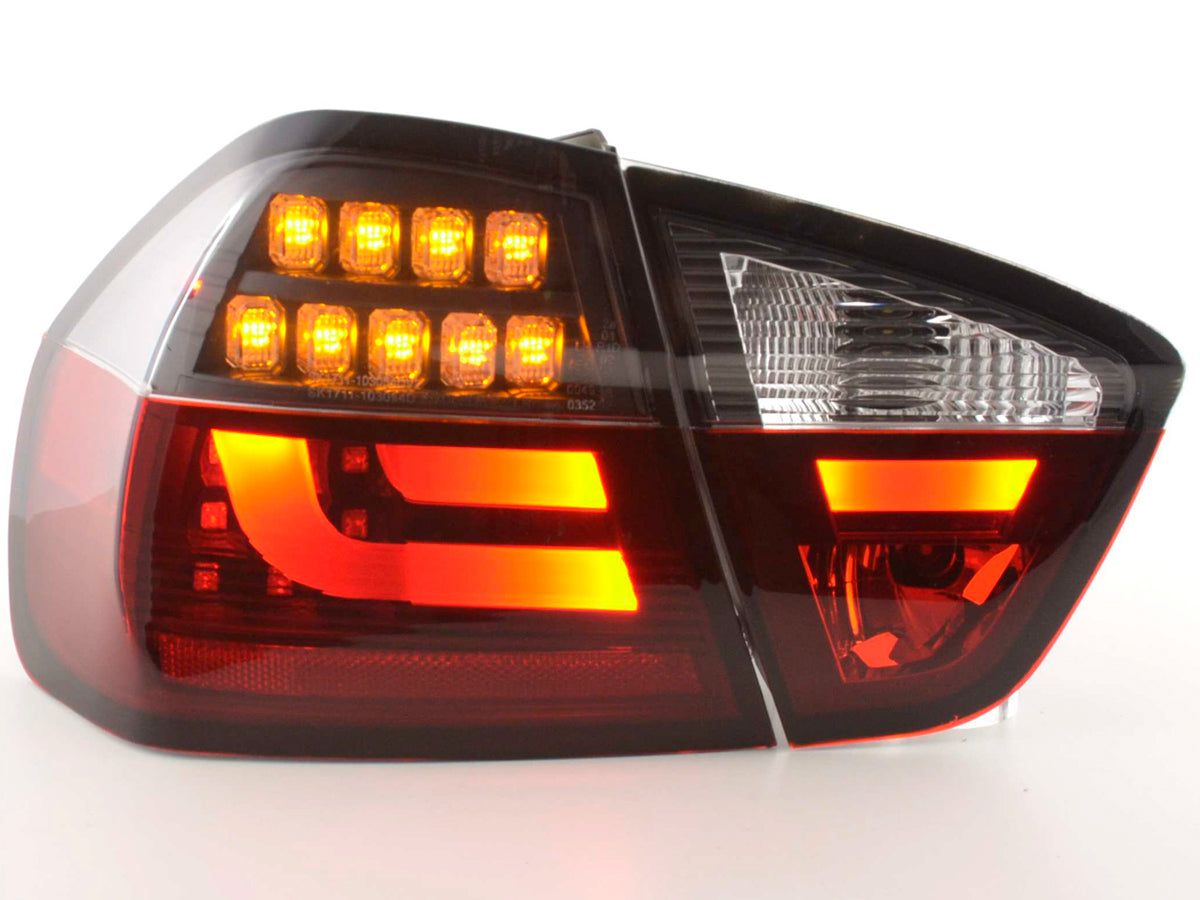 Piloti posteriori BMW LED 3 E90 BERLINA 05-08 ROSSO/NERO