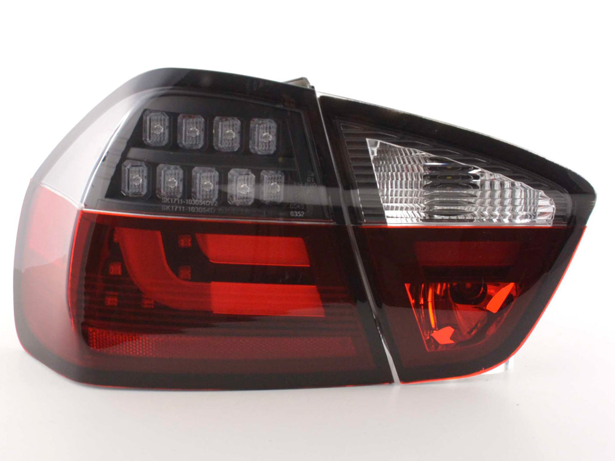 Piloti posteriori BMW LED 3 E90 BERLINA 05-08 ROSSO/NERO