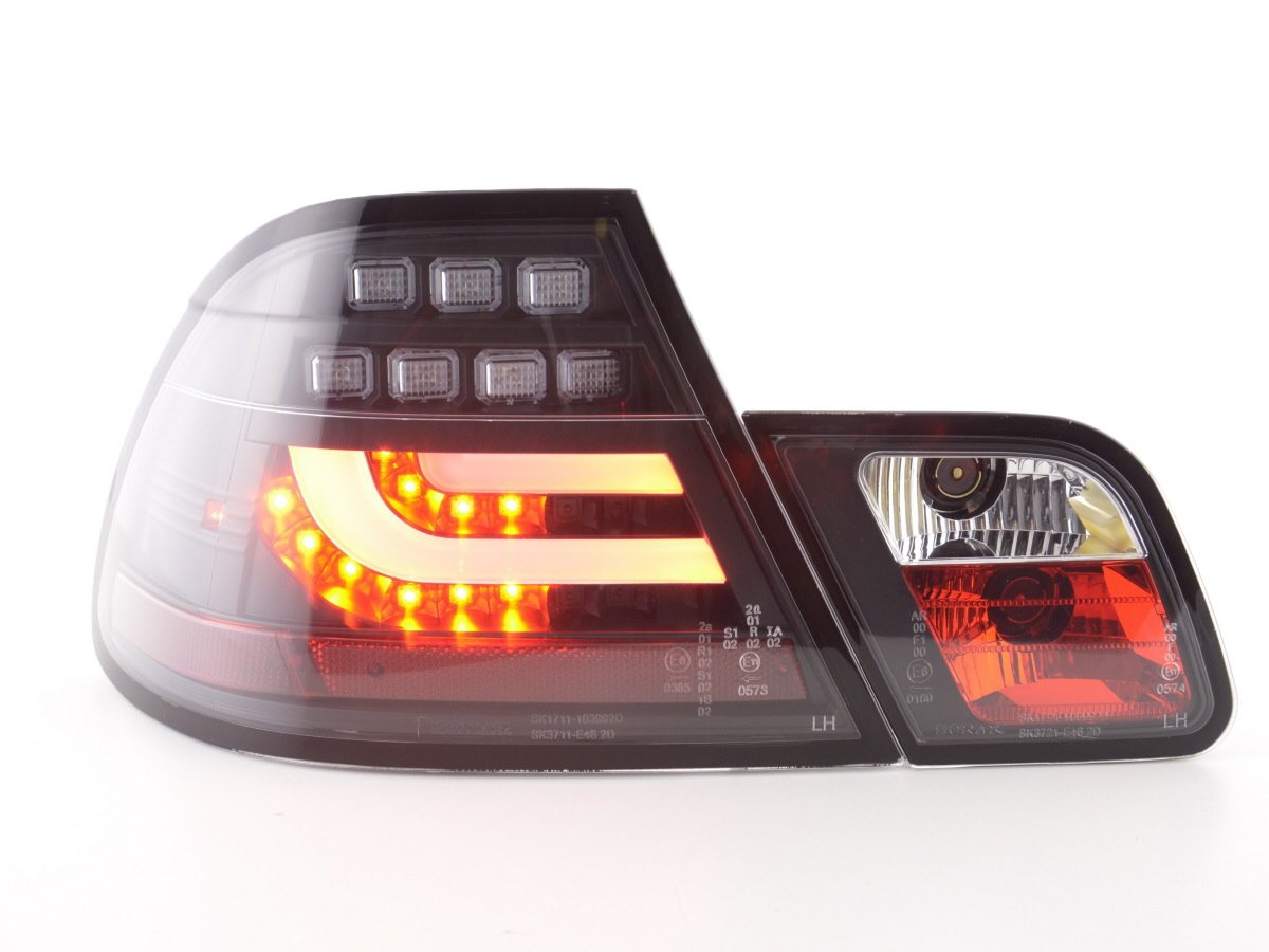 Juego De Luces Traseras Led Bmw Serie 3 E46 Coupe 99-02 Negro Lights > Rear/tail Lights