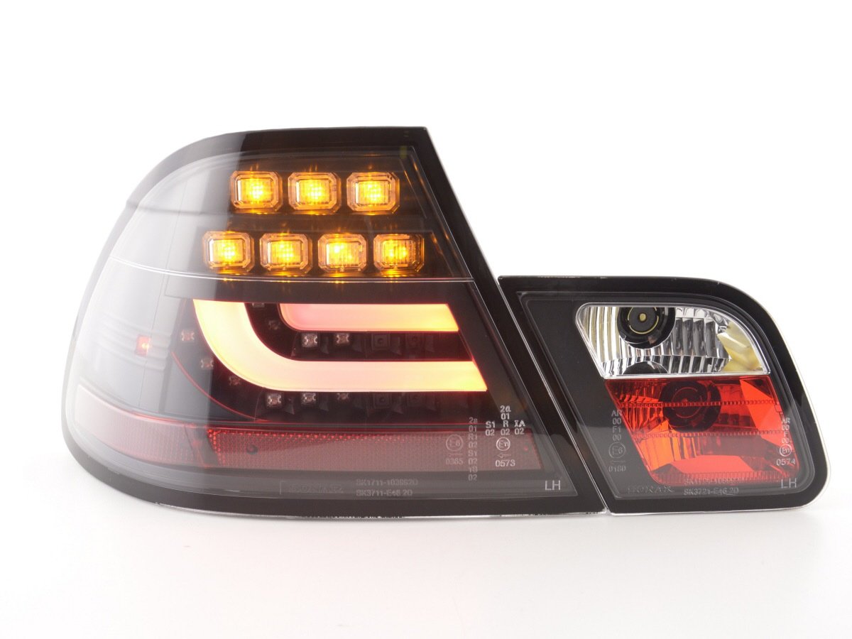 Juego De Luces Traseras Led Bmw Serie 3 E46 Coupe 99-02 Negro Lights > Rear/tail Lights