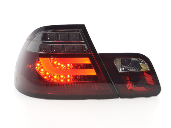 Pilotos traseros LED BMW Serie 3 E46 Coupé 99-03 rojo/negro