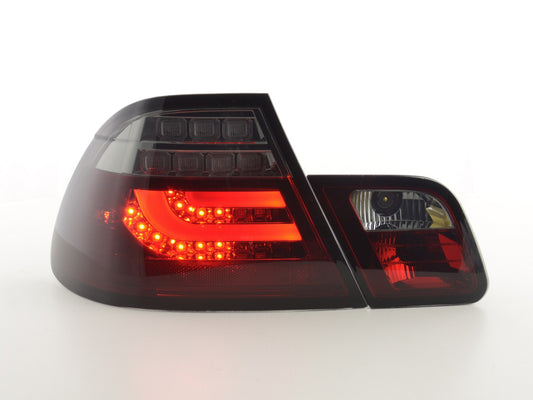 Pilotos traseros LED BMW Serie 3 E46 Coupé 03-07 rojo/negro