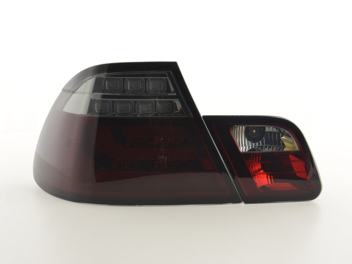 Pilotos traseros LED BMW Serie 3 E46 Coupé 03-07 rojo/negro