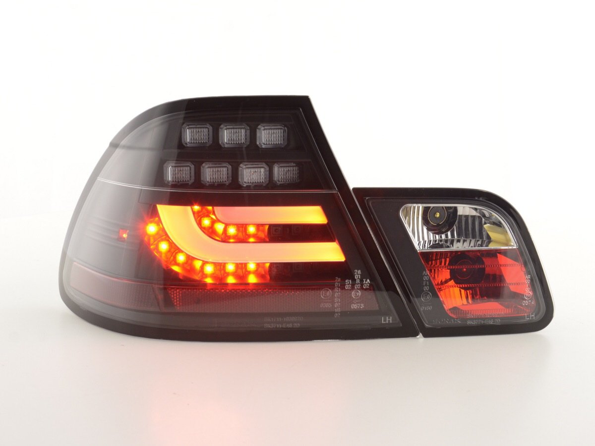 Juego De Luces Traseras Led Bmw Serie 3 E46 Coupe 03-07 Negro Lights > Rear/tail Lights