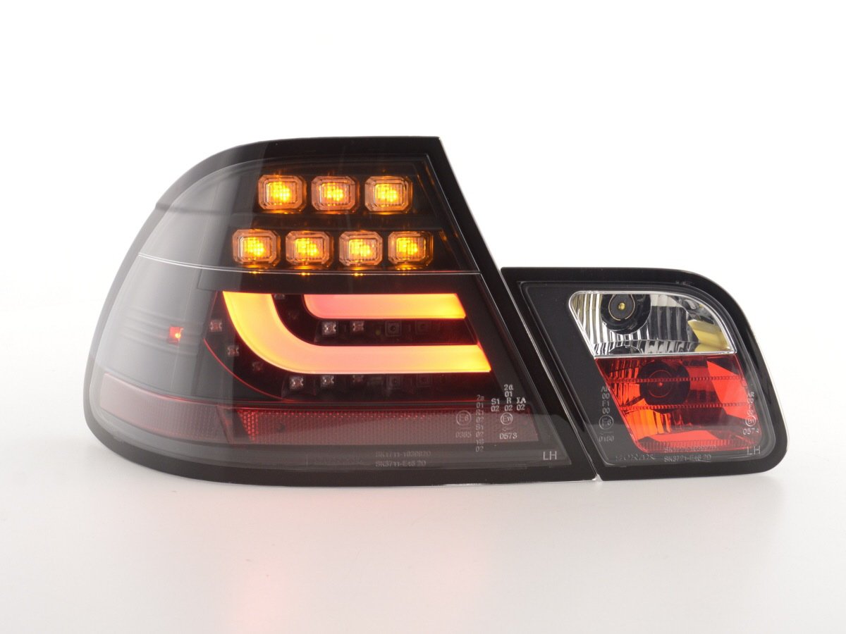 Juego De Luces Traseras Led Bmw Serie 3 E46 Coupe 03-07 Negro Lights > Rear/tail Lights