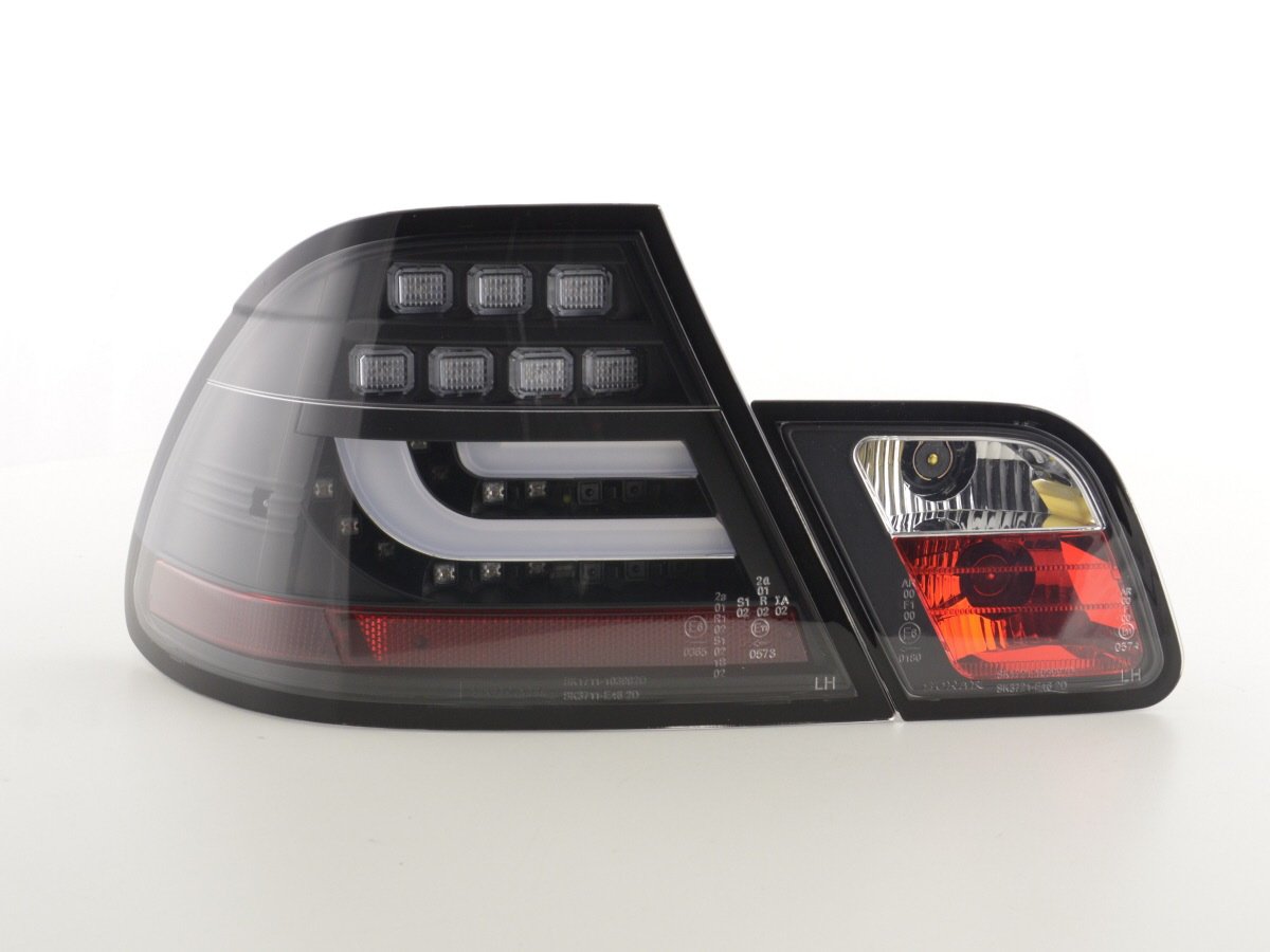 Juego De Luces Traseras Led Bmw Serie 3 E46 Coupe 03-07 Negro Lights > Rear/tail Lights