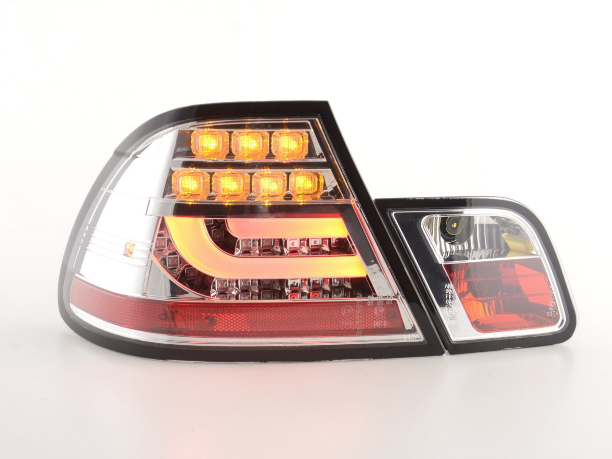 Juego De Luces Traseras Led Bmw 3Er E46 Coupe 03-07 Cromo Lights > Rear/tail Lights