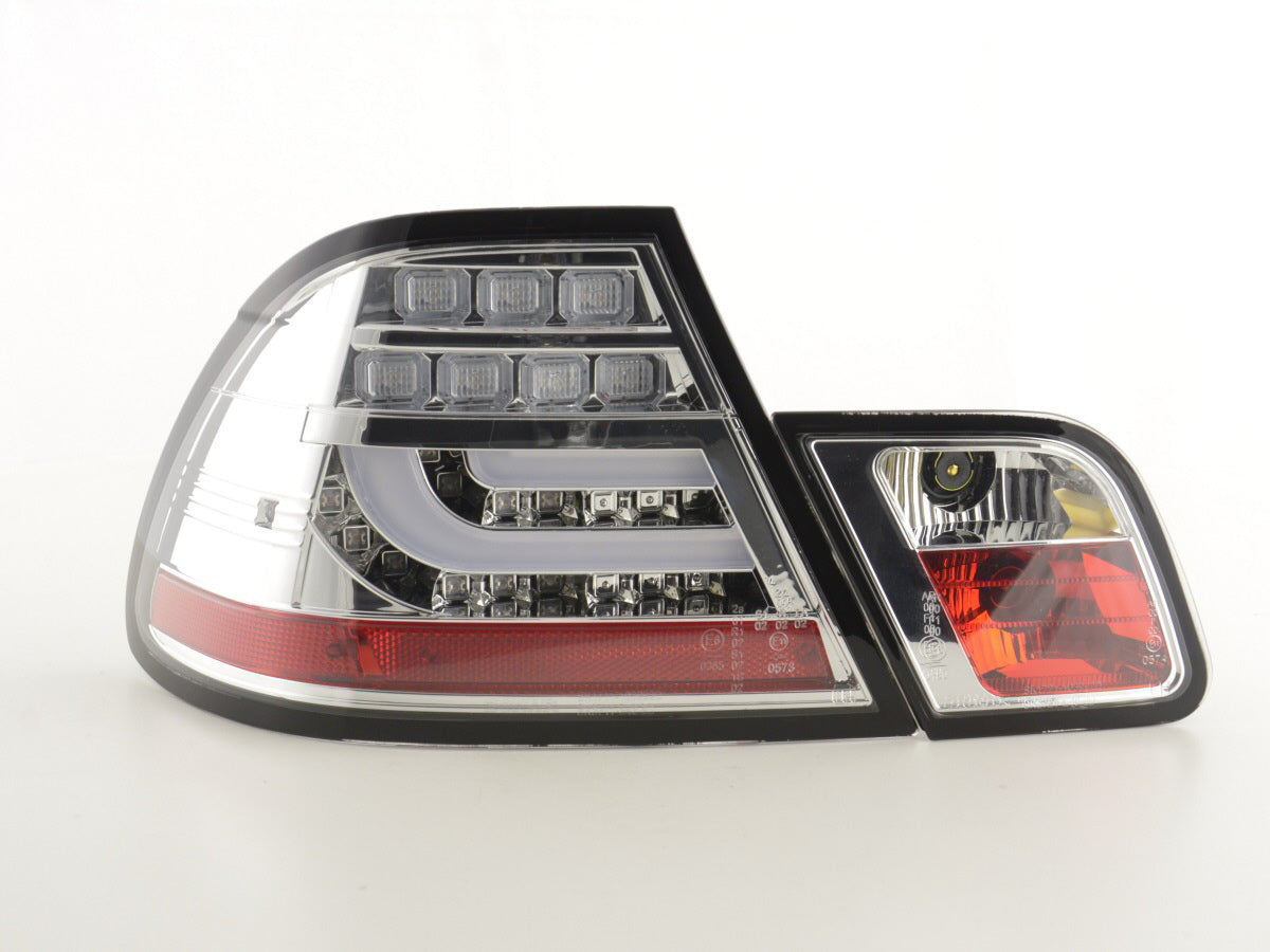 Juego De Luces Traseras Led Bmw 3Er E46 Coupe 03-07 Cromo Lights > Rear/tail Lights