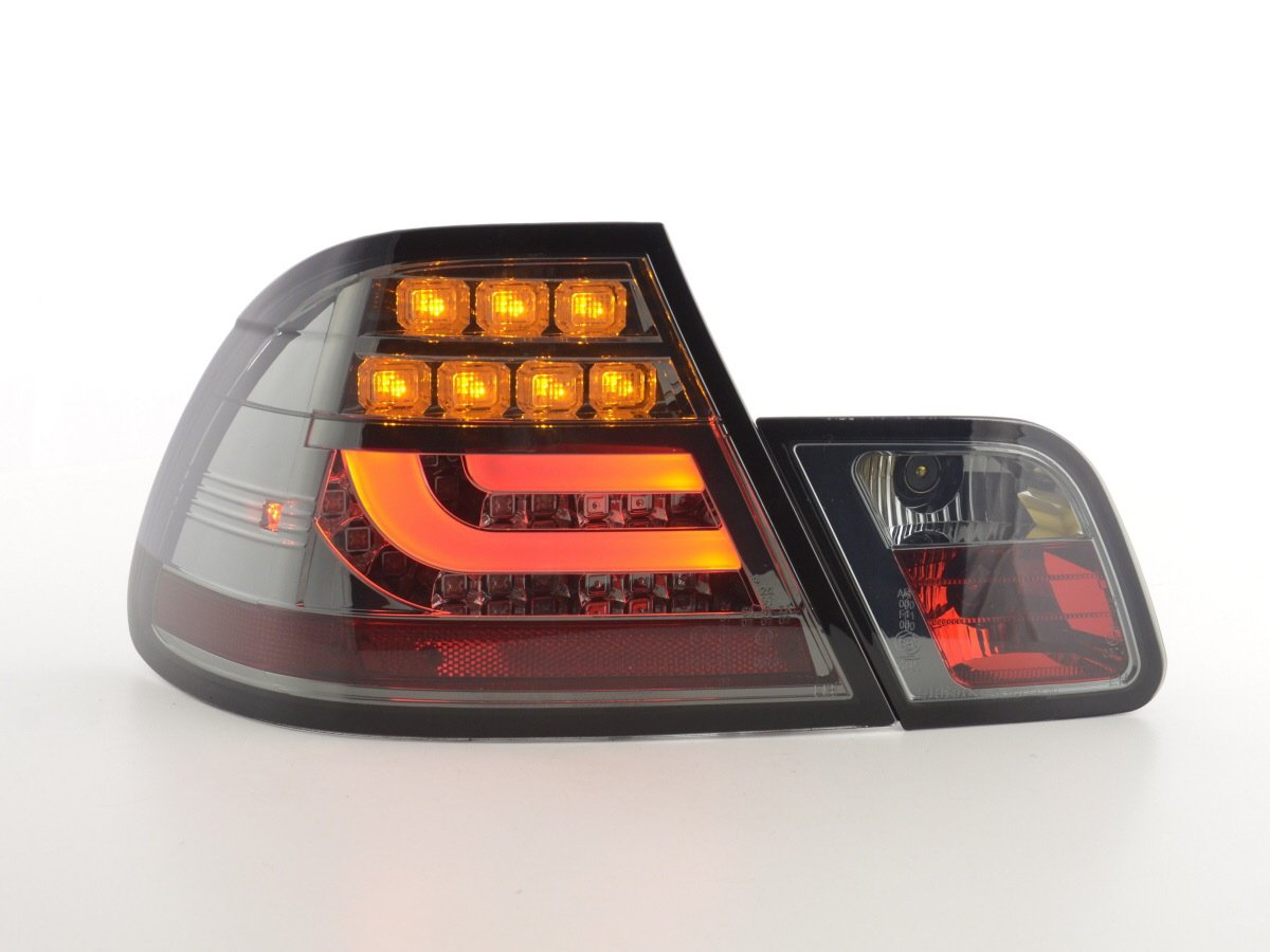 Pilotos Traseros Led Bmw 3Er E46 Coupe Año. 03-07 Negro Lighting Tuning > Taillights