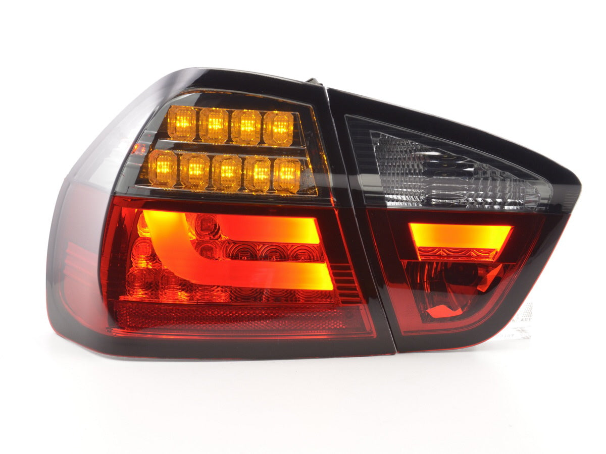 Pilotos traseros LED BMW Serie 3 E90 Berlina 05-08 rojo/negro