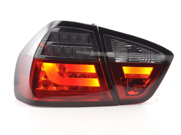 Juego De Luces Traseras Led Bmw 3-Series E90 Limo 05-08 Rojo / Negro Lights > Rear/tail Lights