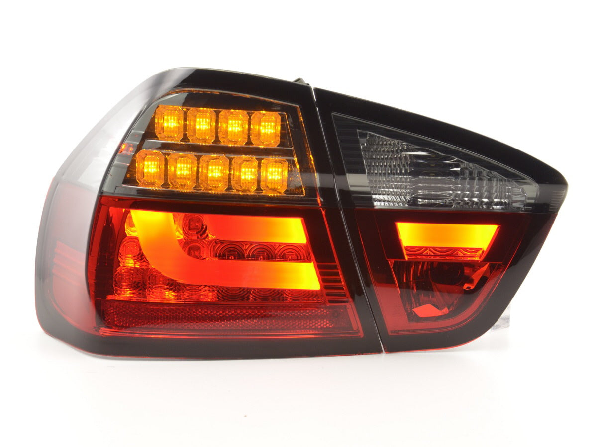 Pilotos traseros LED BMW Serie 3 E90 Berlina 05-08 rojo/negro