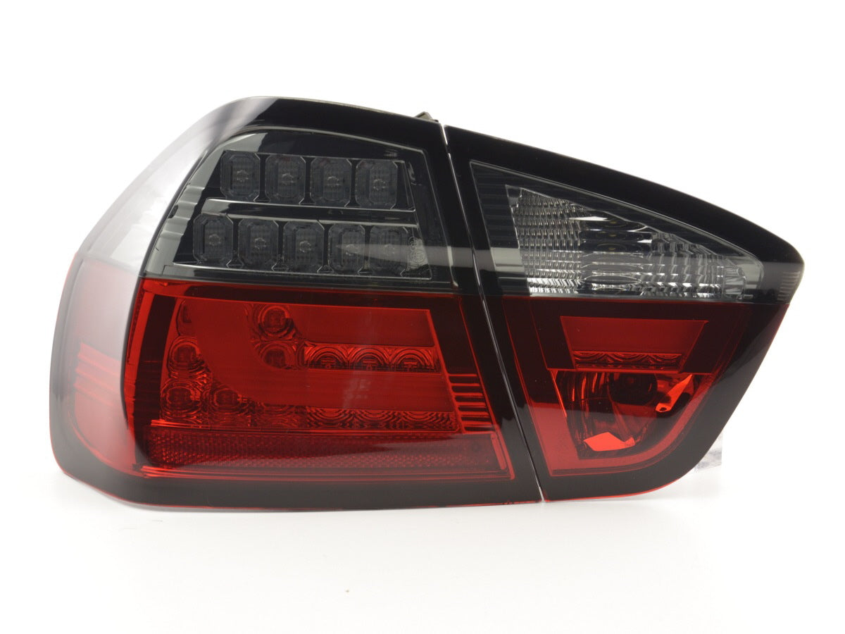 Pilotos traseros LED BMW Serie 3 E90 Berlina 05-08 rojo/negro