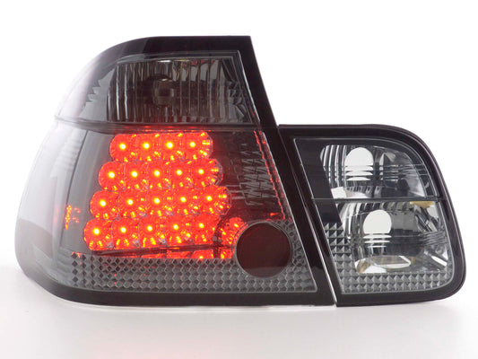 Pilotos Traseros Led Bmw Serie 3 Sedán Tipo E46 01-05 Negro Lights > Rear/tail Lights