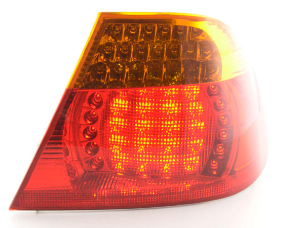 Piezas de desgaste luz trasera derecha BMW Serie 3 Coupé E46 03-06, amarillo / rojo