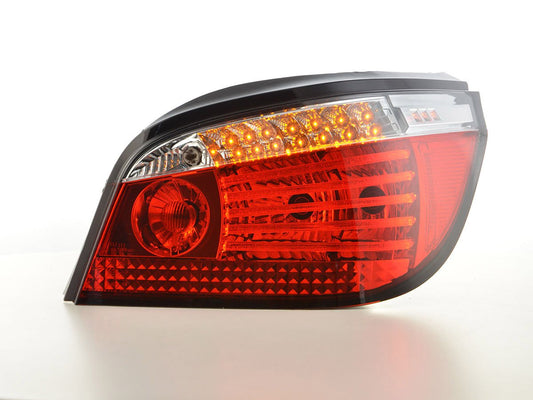 Juego De Luces Traseras Led Lightbar Bmw Serie 5 E60 Limo 07-09 Rojo / Transparente Lights >