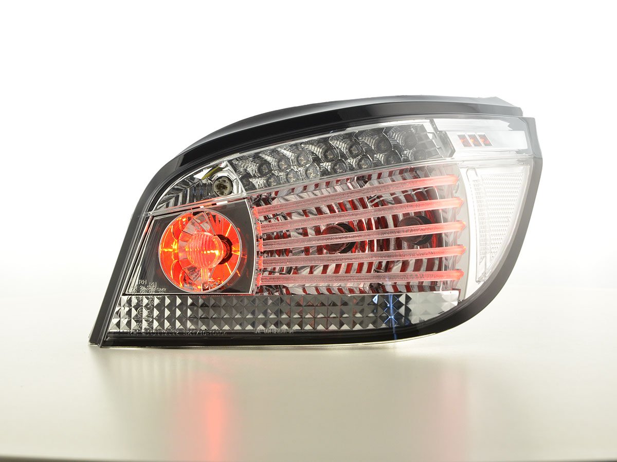 Juego De Luces Traseras Led Lightbar Bmw 5 Series E60 Limo 07-09 Cromo Lights > Rear/tail Lights