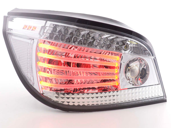 Pilotos traseros LED BMW Serie 5 Berlina Tipo E60 04-07 Cromados